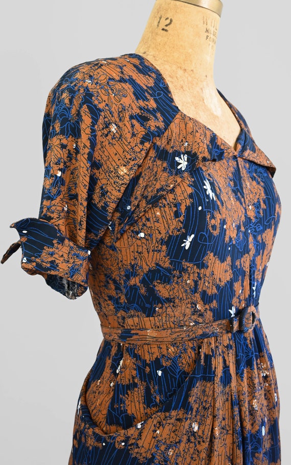 1940s Rouille Dress - image 5