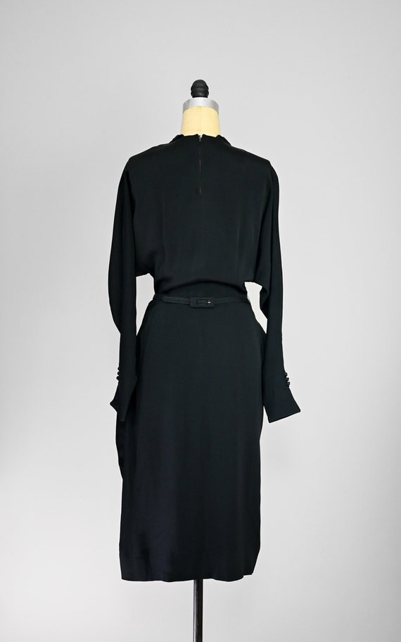 1930s Chiaroscuro Dress - image 8