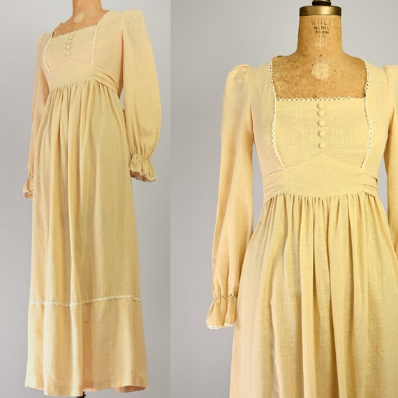 1970s Willa Maxi Dress - image 1