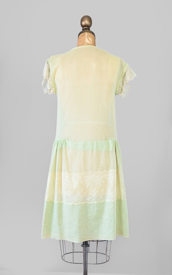 1920s Jade Dress - image 8