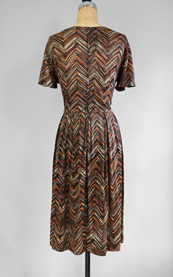 1960s Meander Dress - image 7