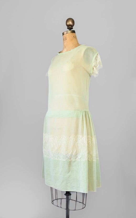 1920s Jade Dress - image 2
