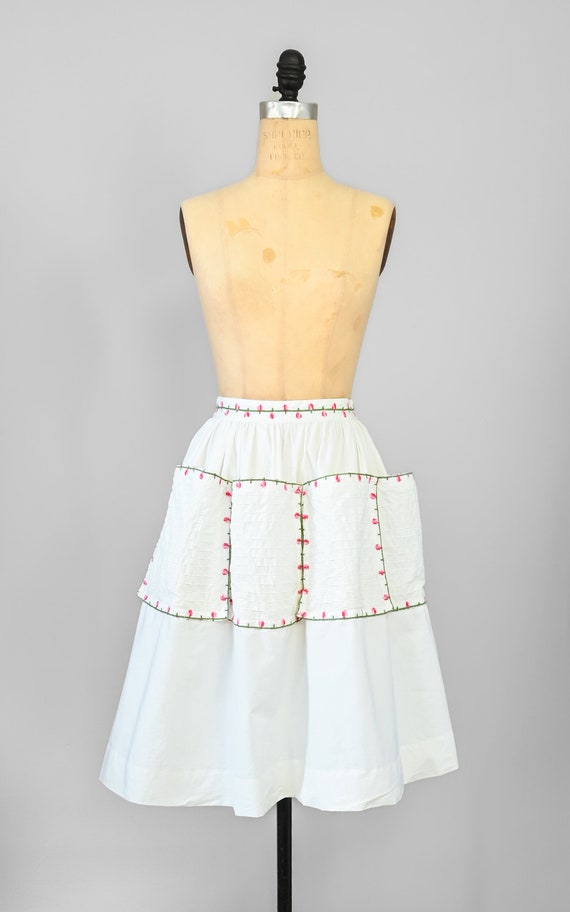 1950s Jardinaire Skirt - image 2