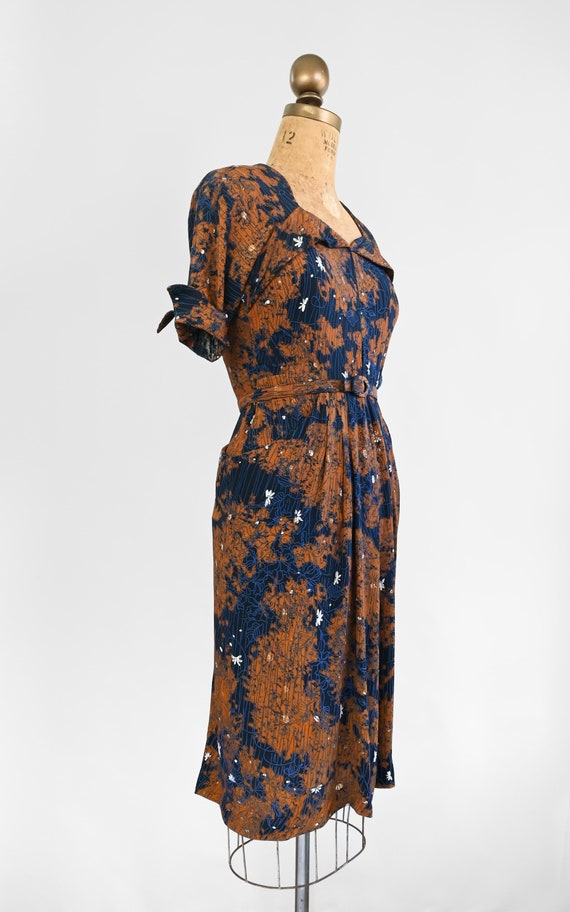 1940s Rouille Dress - image 4