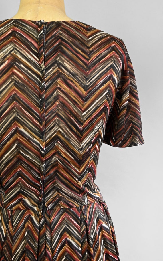 1960s Meander Dress - image 6