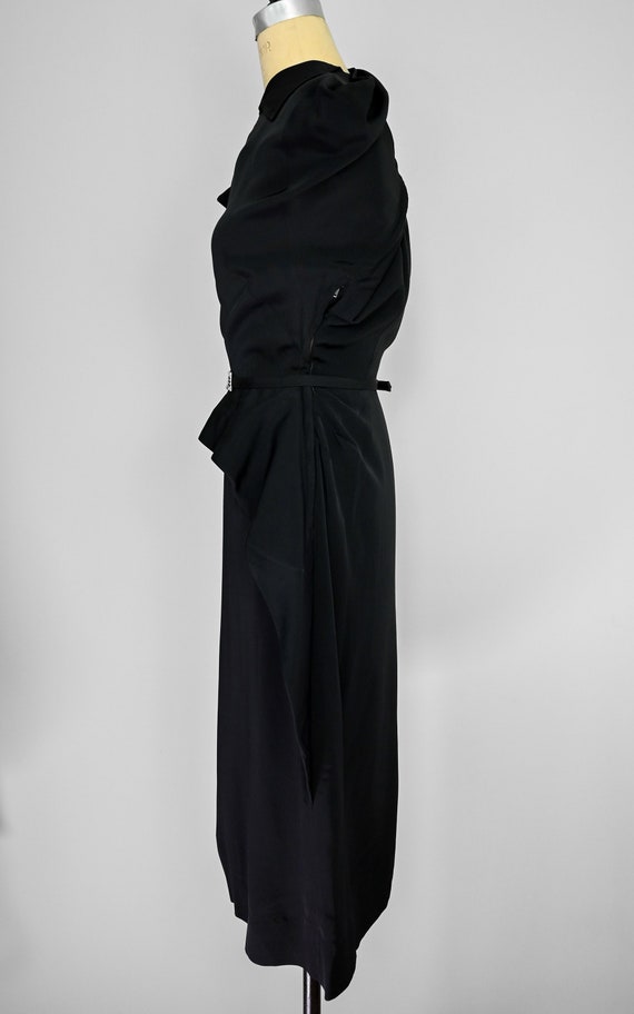 1930s Chiaroscuro Dress - image 6