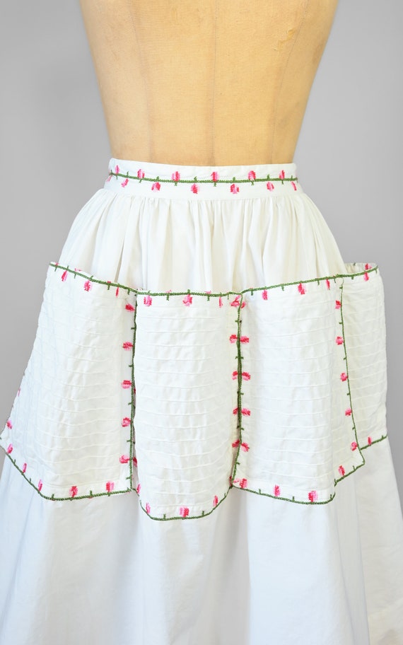 1950s Jardinaire Skirt - image 4