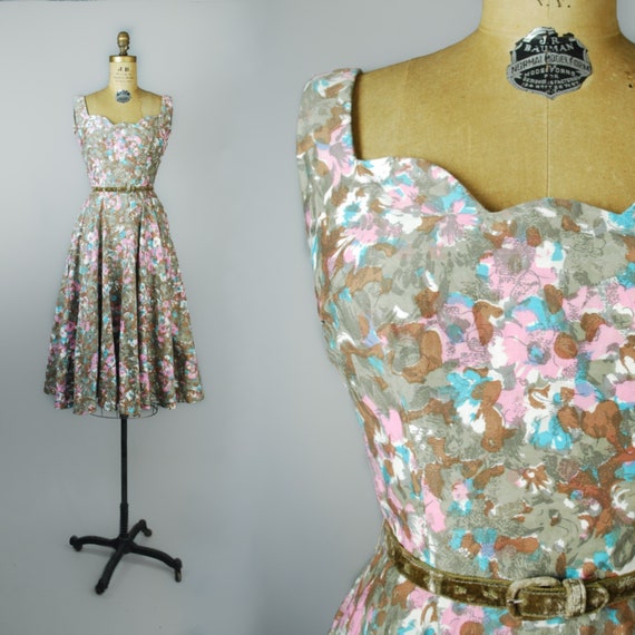 Giverny dress • 1950s cotton sun dress