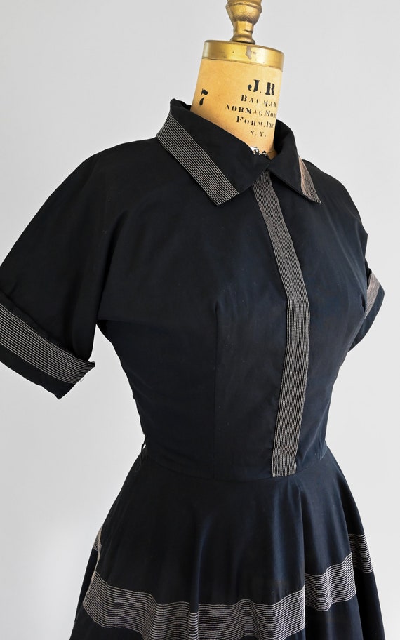 1950s Broderie Dress - image 6