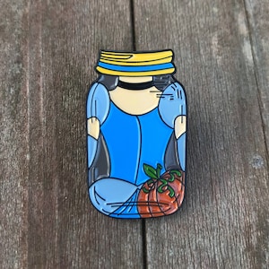 Cinderella Inspired Mason Jar Pin