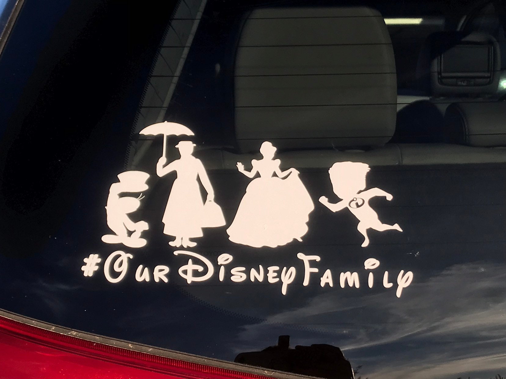 Disney Family Decal Etsy