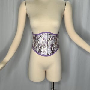 Lavender Dreams Waist Corset 25-28” S (Handmade)
