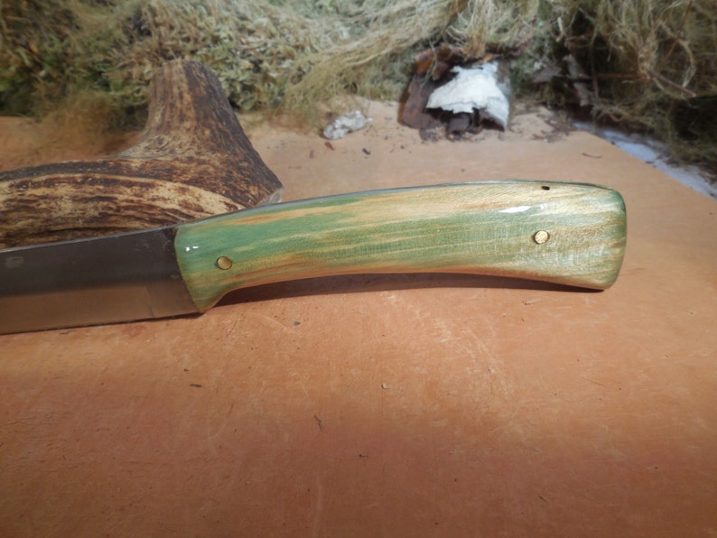 Satin Carving Knife 13 7.5 Cutting Edge Green Etsy