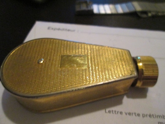 ATOMIZERS - Vintage Gilt Art Deco Purse Perfume A… - image 3