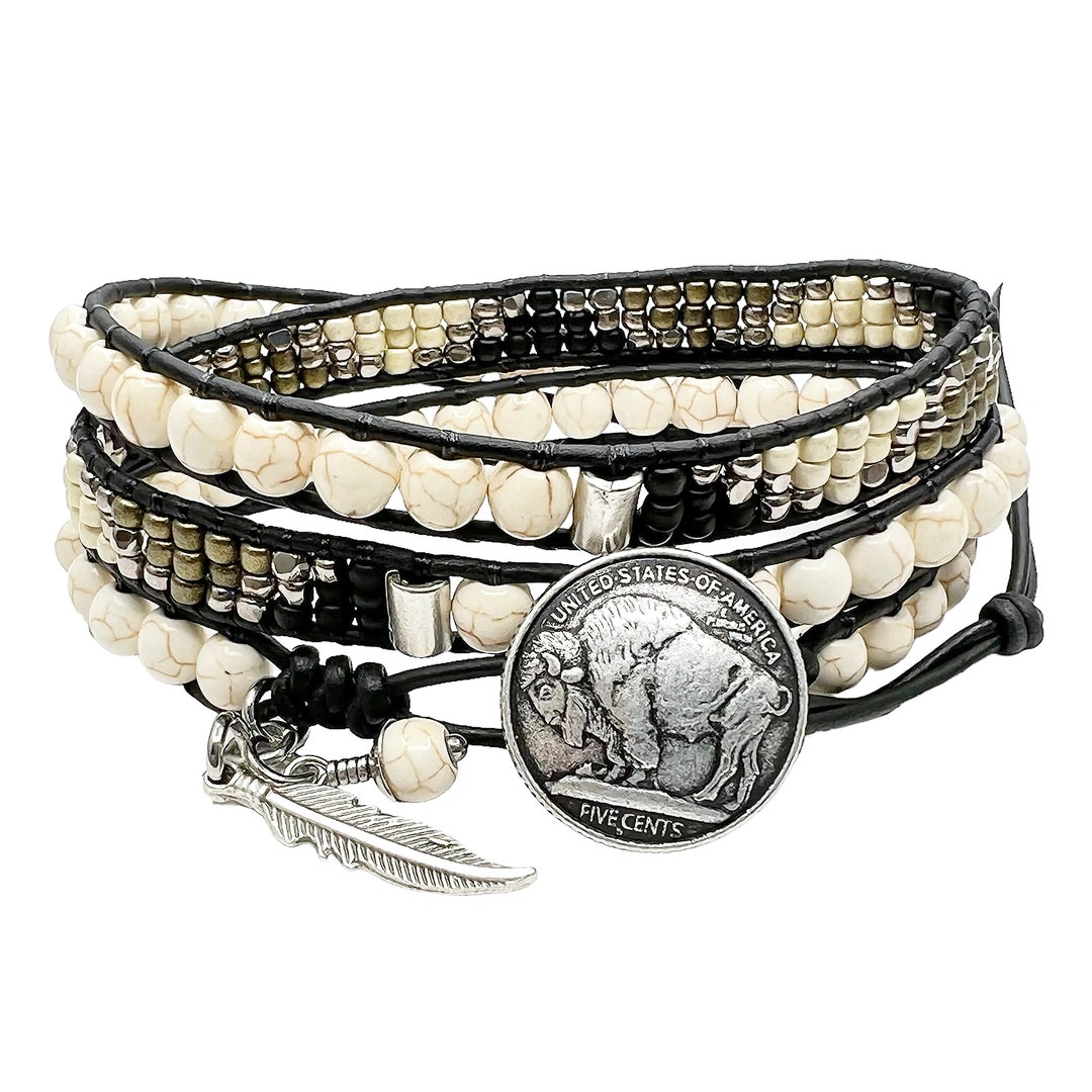 Triple Wrap T Bracelet