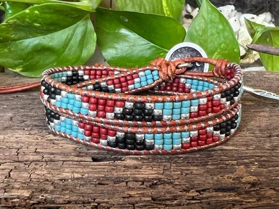 Estate Jewelry Native American Turquoise Bracelet