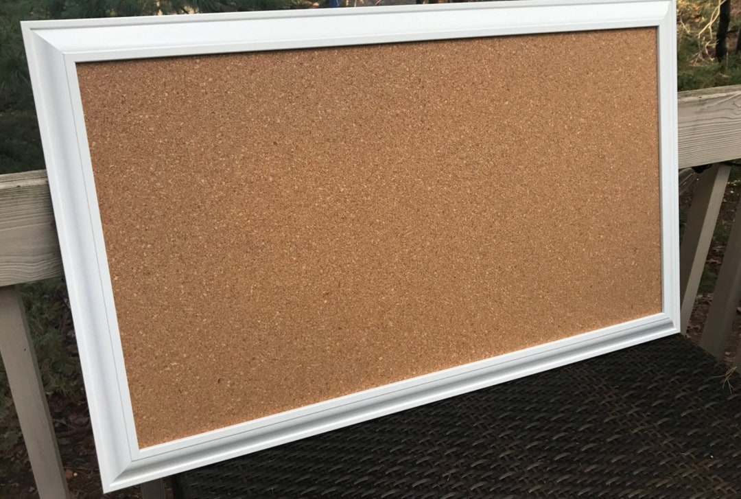 White Framed Bulletin Boardnull
