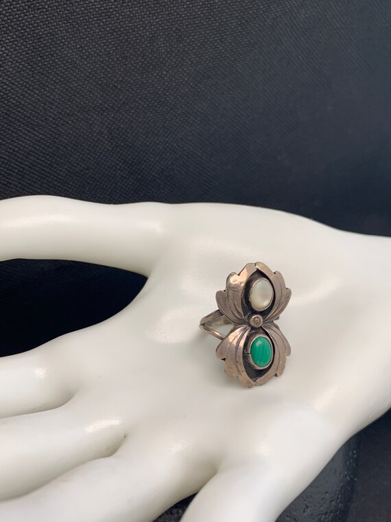 Native American Ring: Shadow Box Old Native Ameri… - image 6