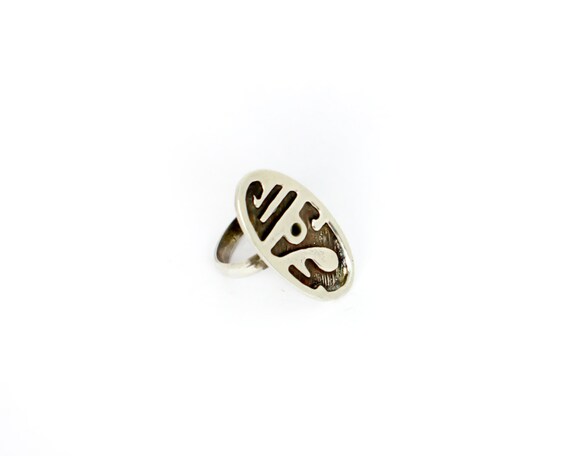Silver, Native American, Ring: Abstract, sterling… - image 3