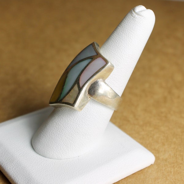 Modern Pearl Ring - Etsy