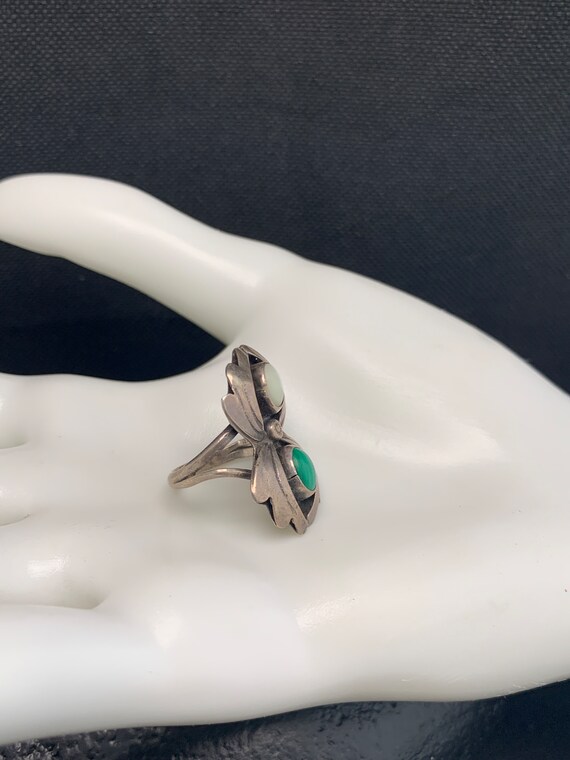 Native American Ring: Shadow Box Old Native Ameri… - image 7