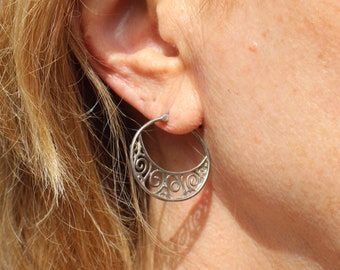 ☆TATIANA☆ Silver 925 Opal Toy Hoop Earrings EC1988 MUSINSA | TATIANA (Silver 925) Oval Hoop Earrings EC3003 (S)
