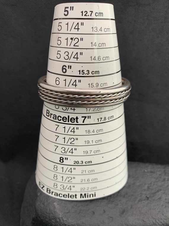 Native American,cuff:  handmade, solid silver cuf… - image 9