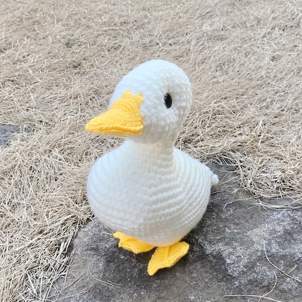 Happy Duck amigurumi pattern