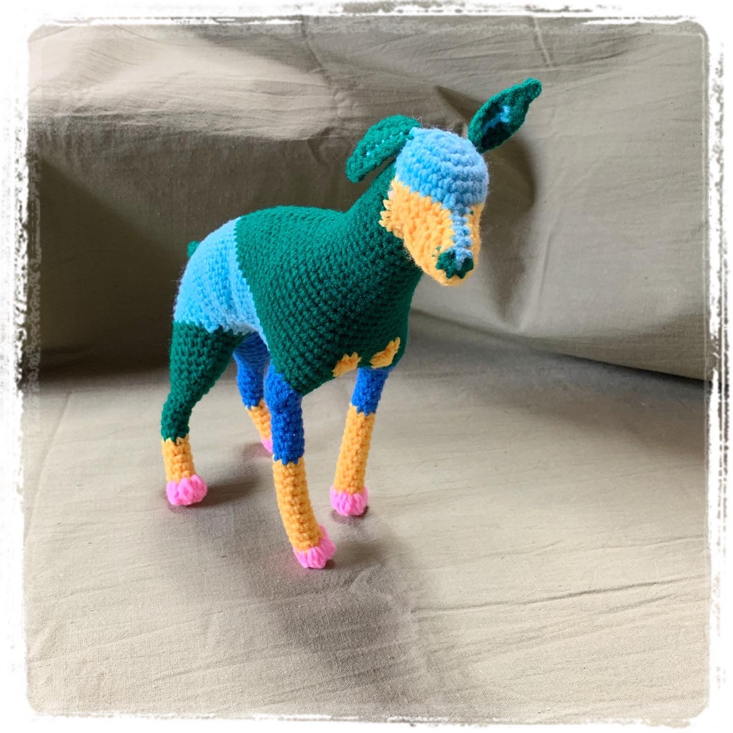 E*n様 ピザーマンの編みぐるみ◎ (発送17日以降になりますm(_ _)m) E*n様 ピザーマンの編みぐるみ◎ (発送17日以降になります