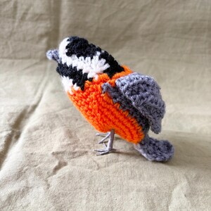 Varied tit amigurumi pattern / bird crochet instructions charts diagrams image 4