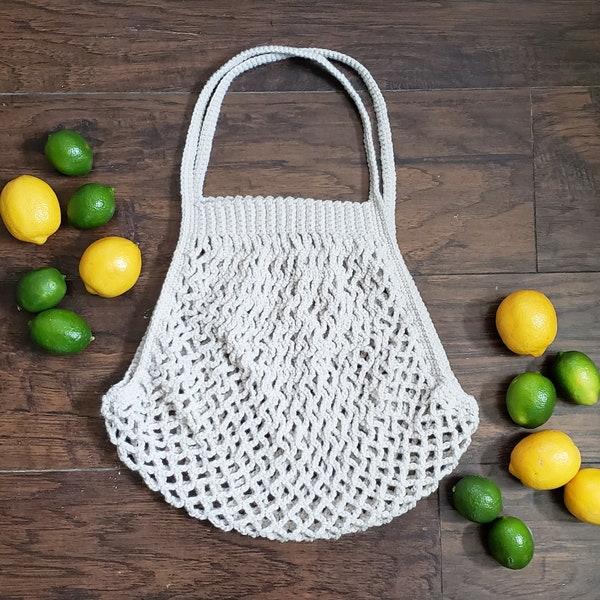 Basket Crochet Romy Natural - French Bazaar