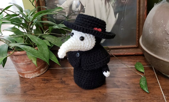 Funny And Strange Plague Doctor Doll - Perfect For Halloween