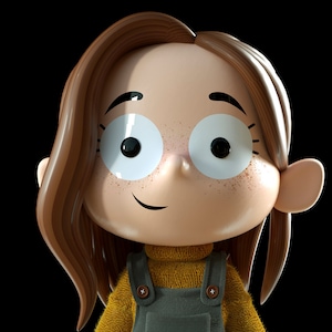 Social media avatar, Personal portrait, Personal custom portrait, individual portrait, digital avatar, profile picture, Cartoon Portrait