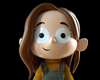Social media avatar, Personal portrait, Personal custom portrait, individual portrait, digital avatar, profile picture, Cartoon Portrait