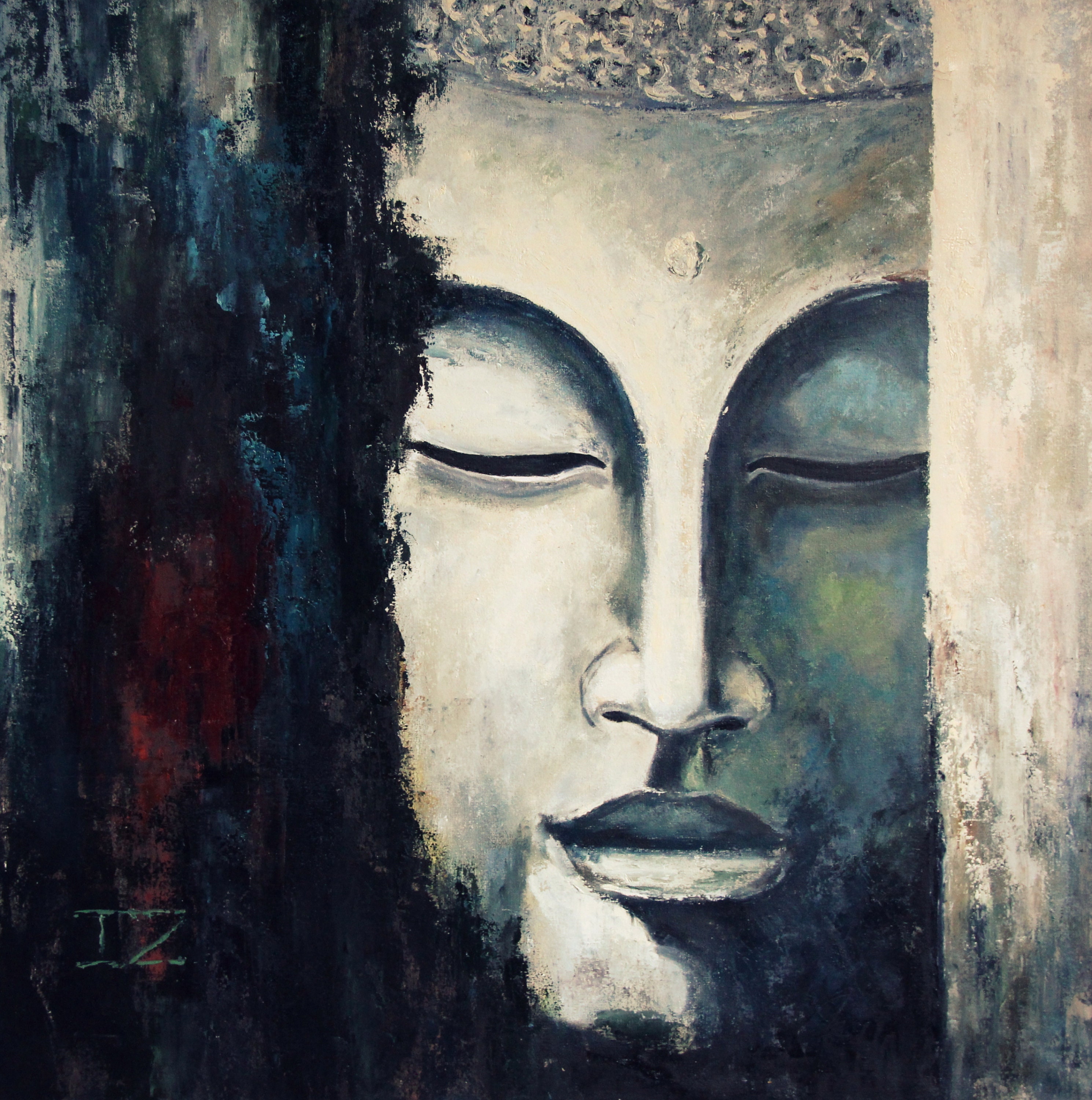 Buddha abstract painting online