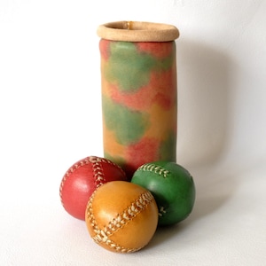 Set van 3 malabare-pelotas en een estuche