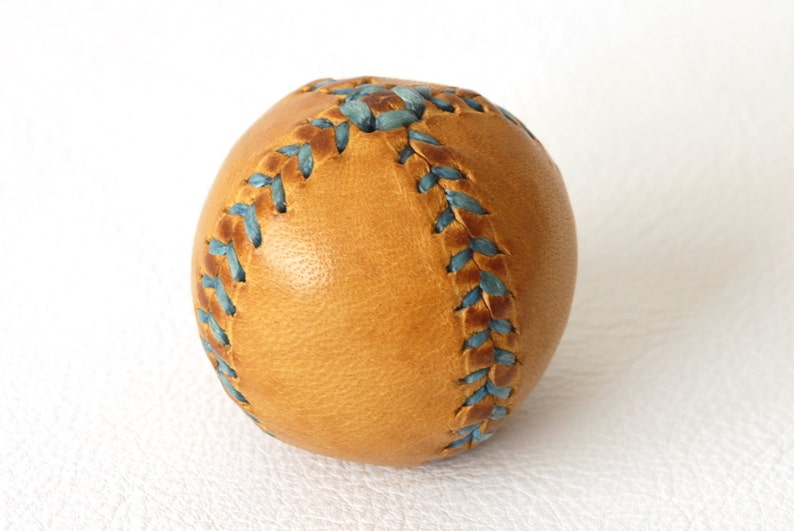 Set of Three Leather Juggling Balls 45mmapprox. Red Blue Etsy