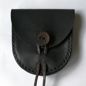Triple monedero de bolsillo de cuero para llaves, monedas y tabaco, Cartera de cuero triple, Regalo para novios, regalo de S Valentín.