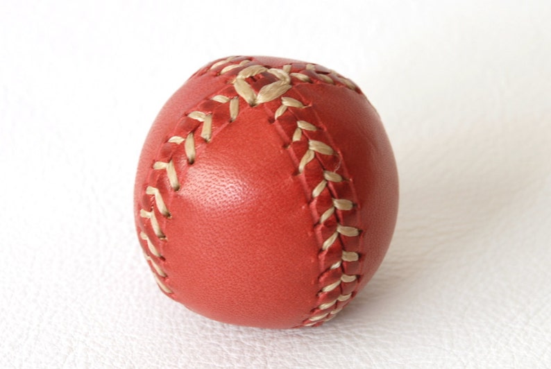 Set of Three Leather Juggling Balls 45mmapprox. Red Blue Etsy