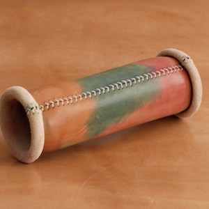 Estuche para pelotas de cuero de malabares