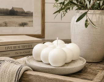 Mini Cloud 9 Candle, Part of the Cloud Collection, Bubble Candle, Cloud Candle, Dreamy Aesthetic, Soy Candles, Instagram Candle