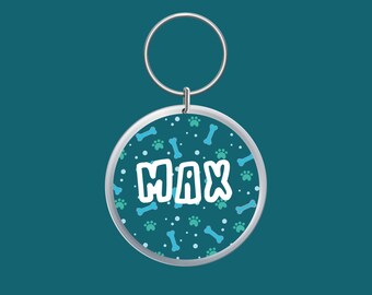 Dog Bone Custom Pet Tag