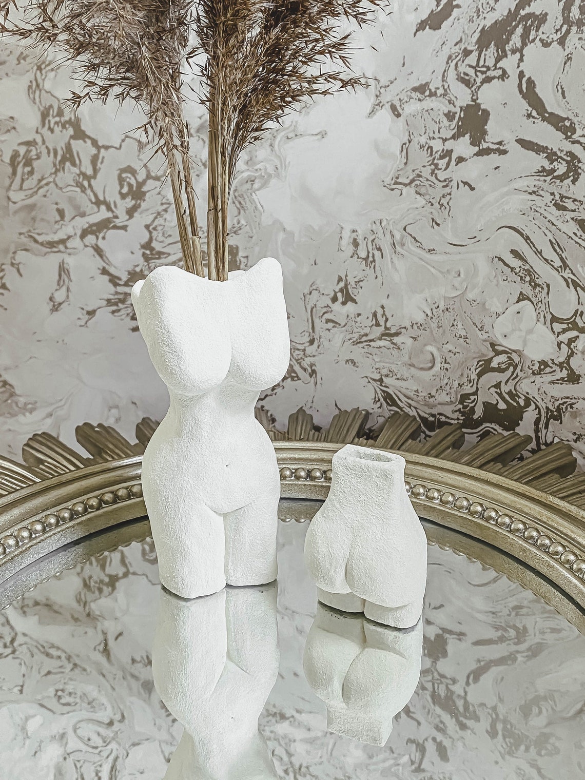 Vase Kim Clay Vase Clay Collection Bum Vase pour le corps Etsy