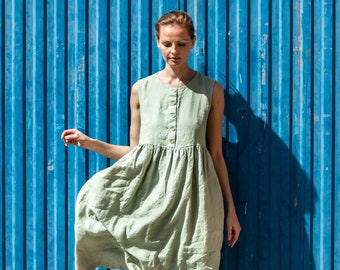 not perfect linen mama dress