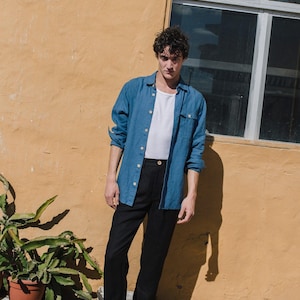 Mens linen pants ALBURY / linen pants men / men linen pants / linen pants for men