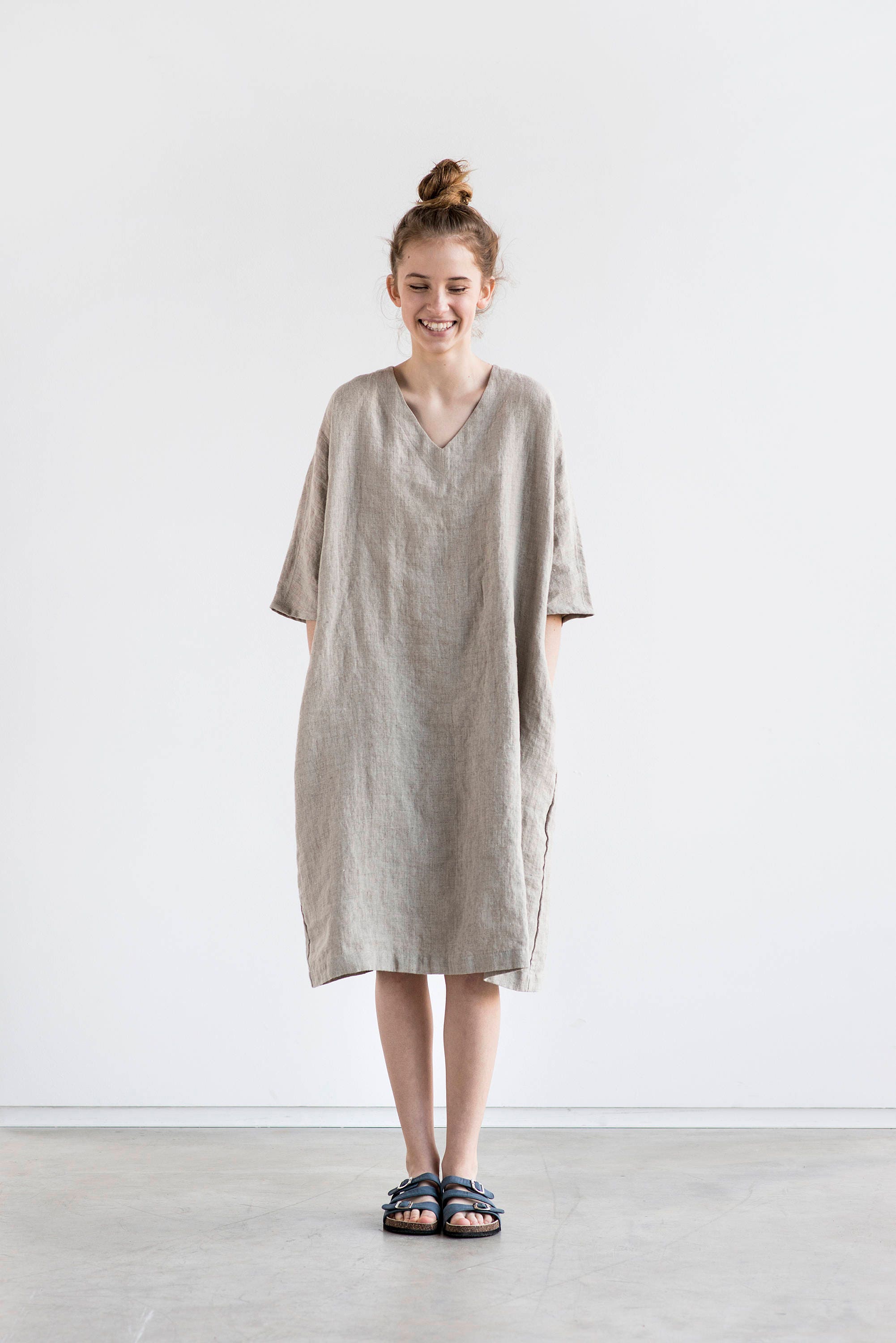 Tunic Dress VALENCIA in MIDI Length 