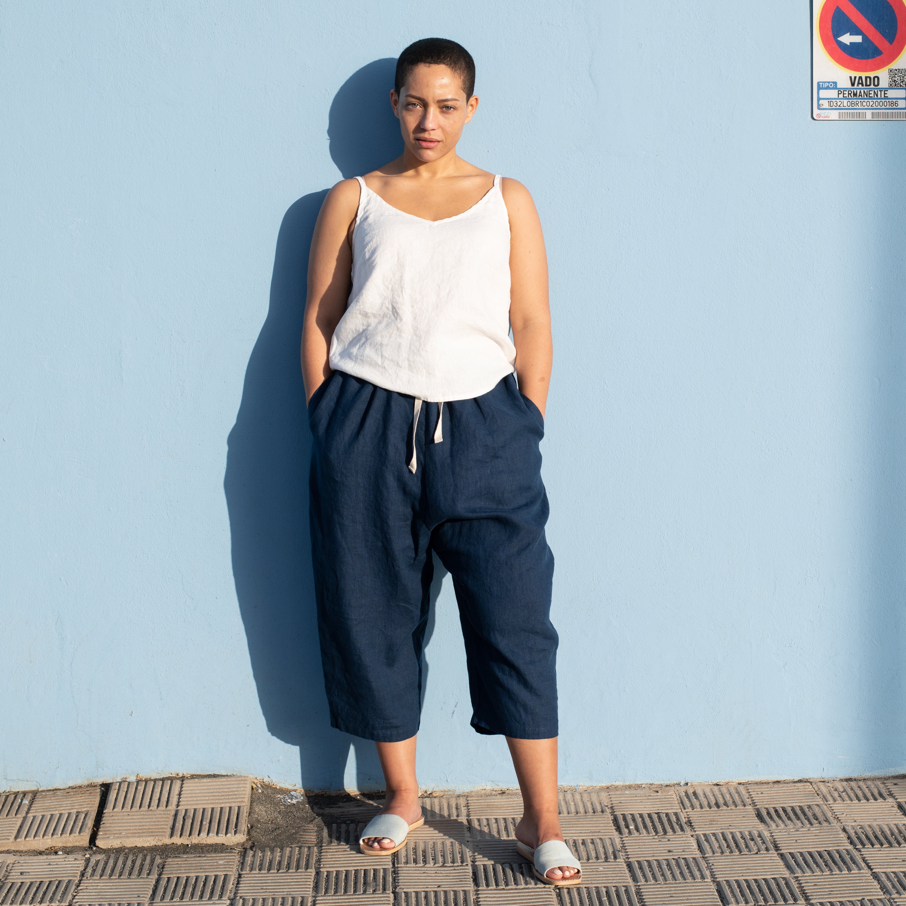 Wide Linen Pants TOKYO - Etsy