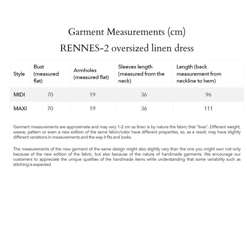 Linen dress RENNES-2 with DROP SHOULDER / short sleeves / Oversized / loose fitting image 8