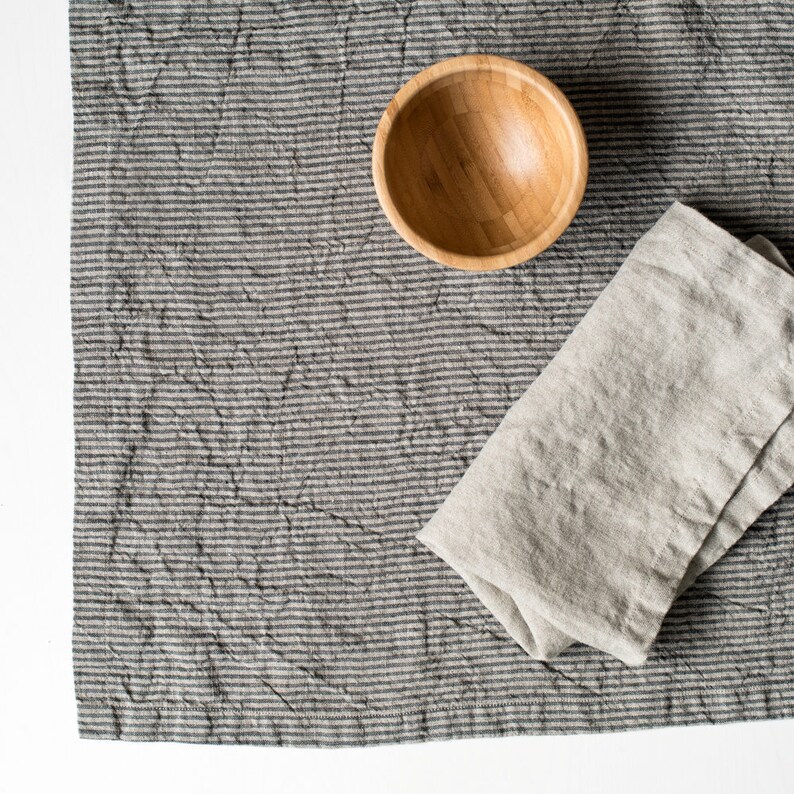 Linen napkins set of 6 / washed handmade linen napkins in Etsy