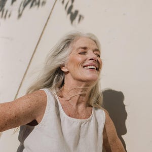 Linen top VIENNA / tank top / round neck / linen tank top